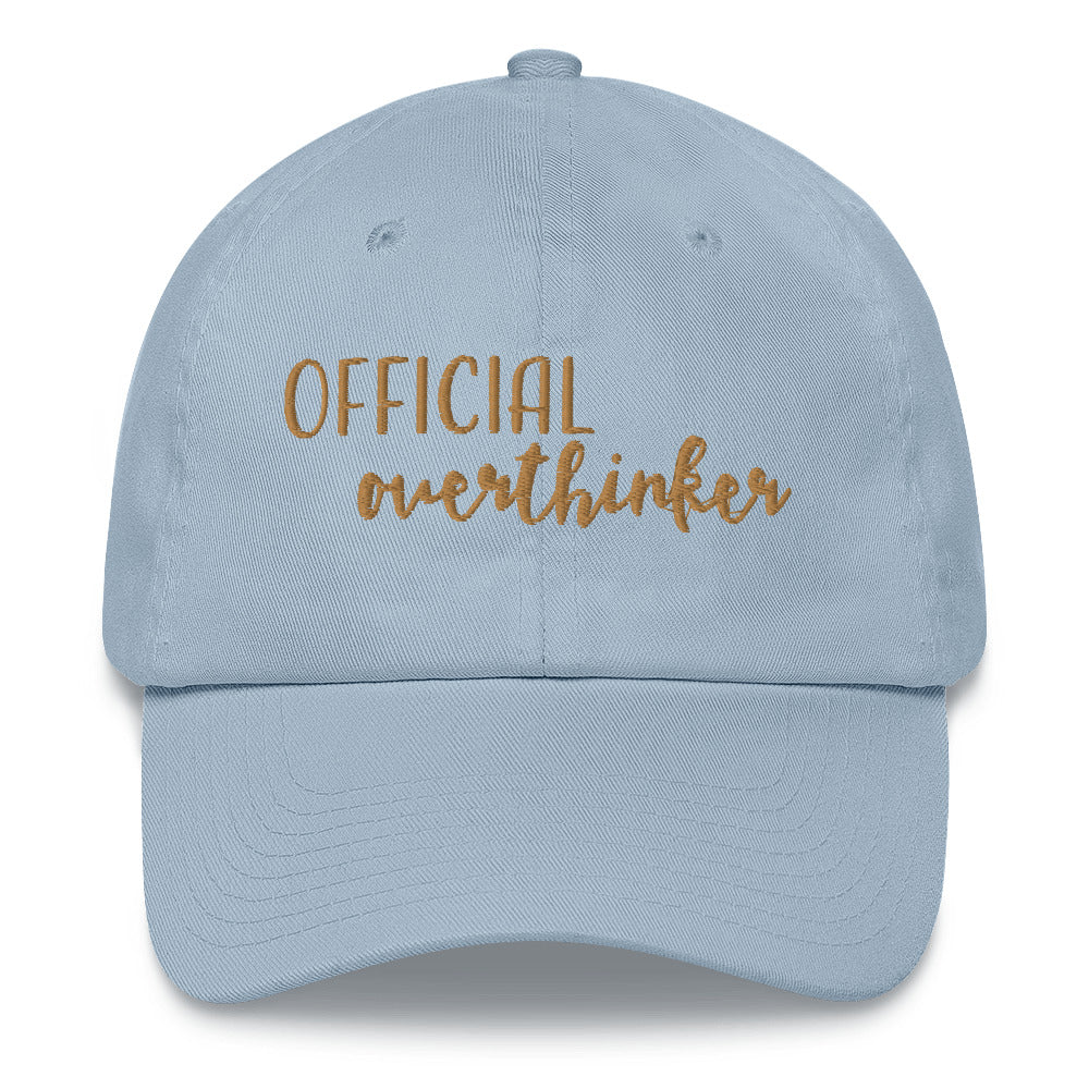 Official Overthinker Dad hat