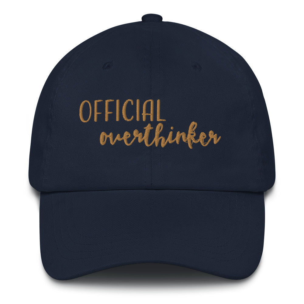 Official Overthinker Dad hat