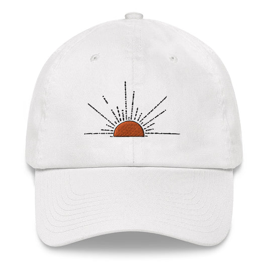 I Deserve to be Happy Morse Code Embroidered Dad hat