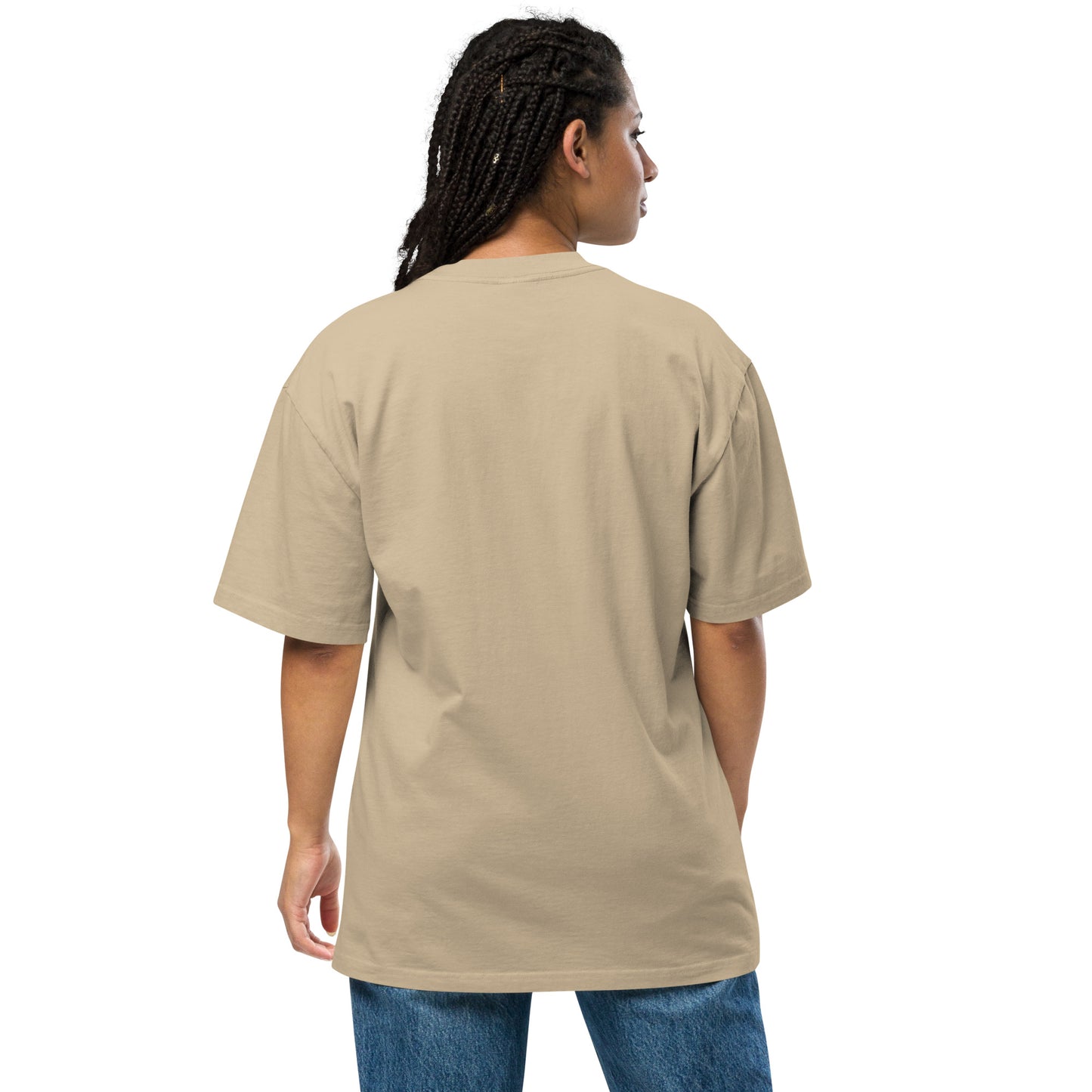 Mindfulness Oversized Faded t-shirt