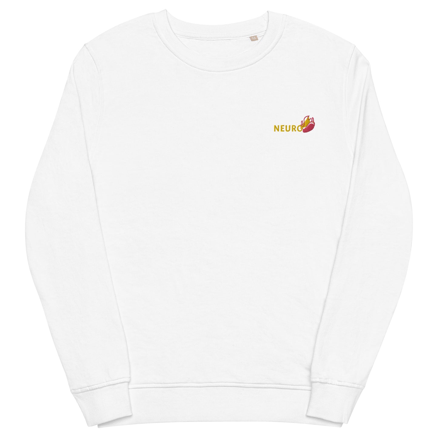 Neuro Spicy Embroidery Unisex Organic Sweatshirt