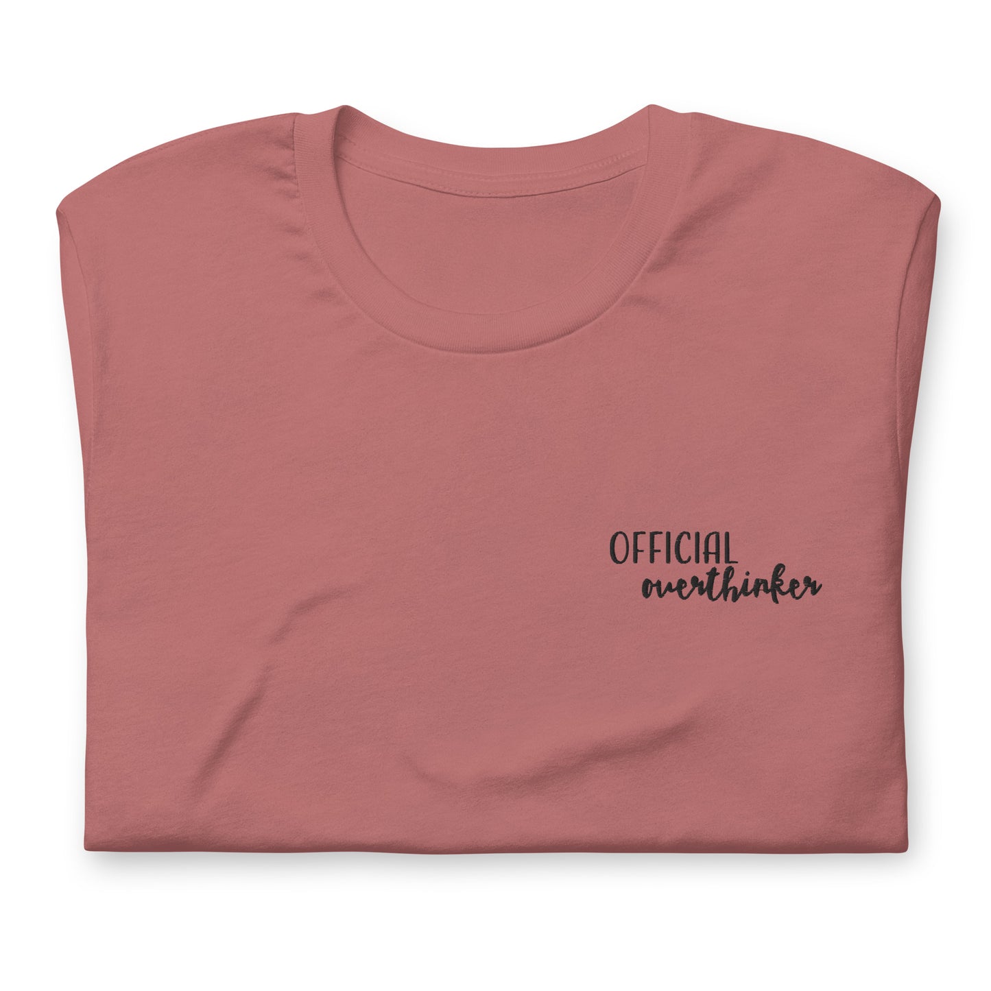 Official Overthinker Unisex t-shirt