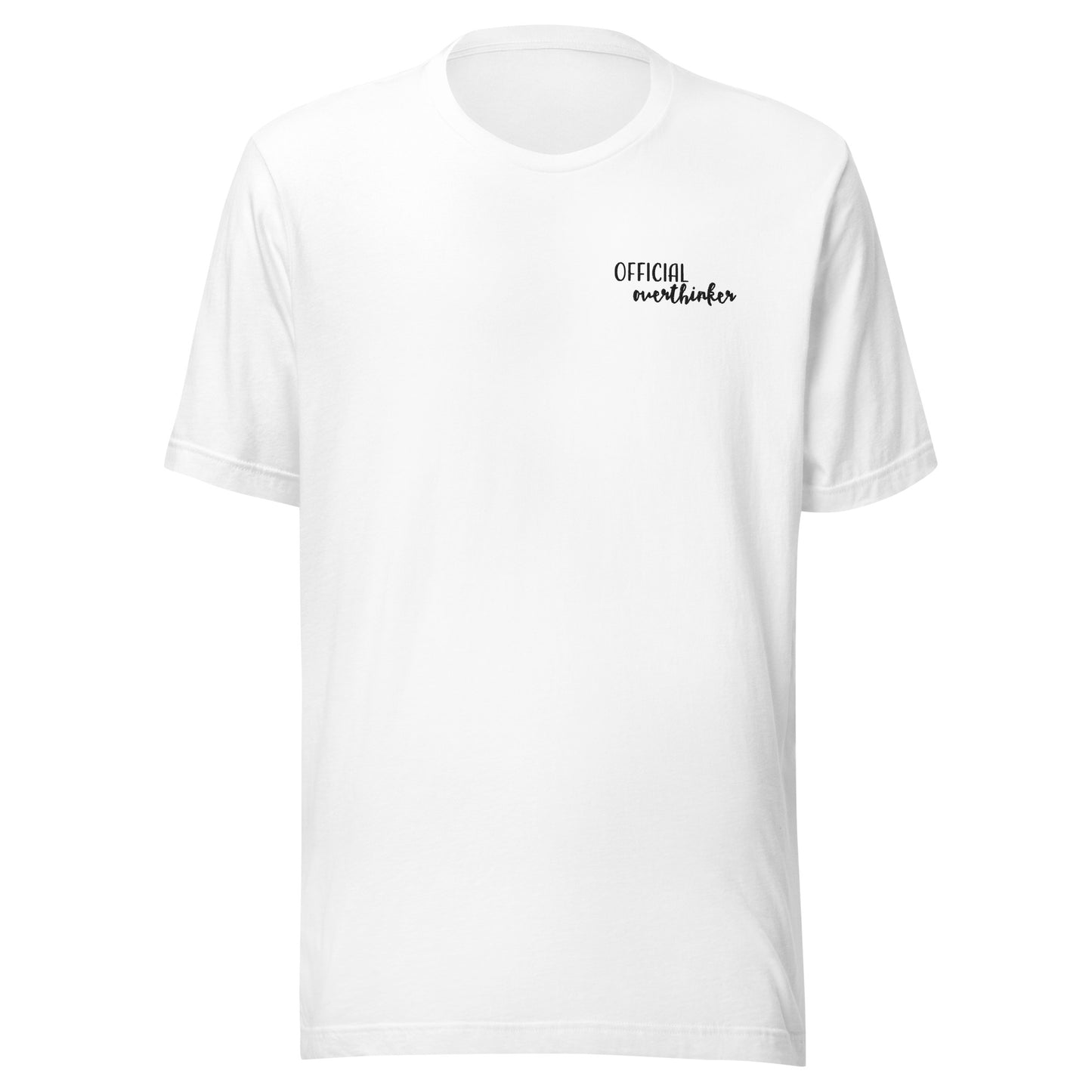 Official Overthinker Unisex t-shirt