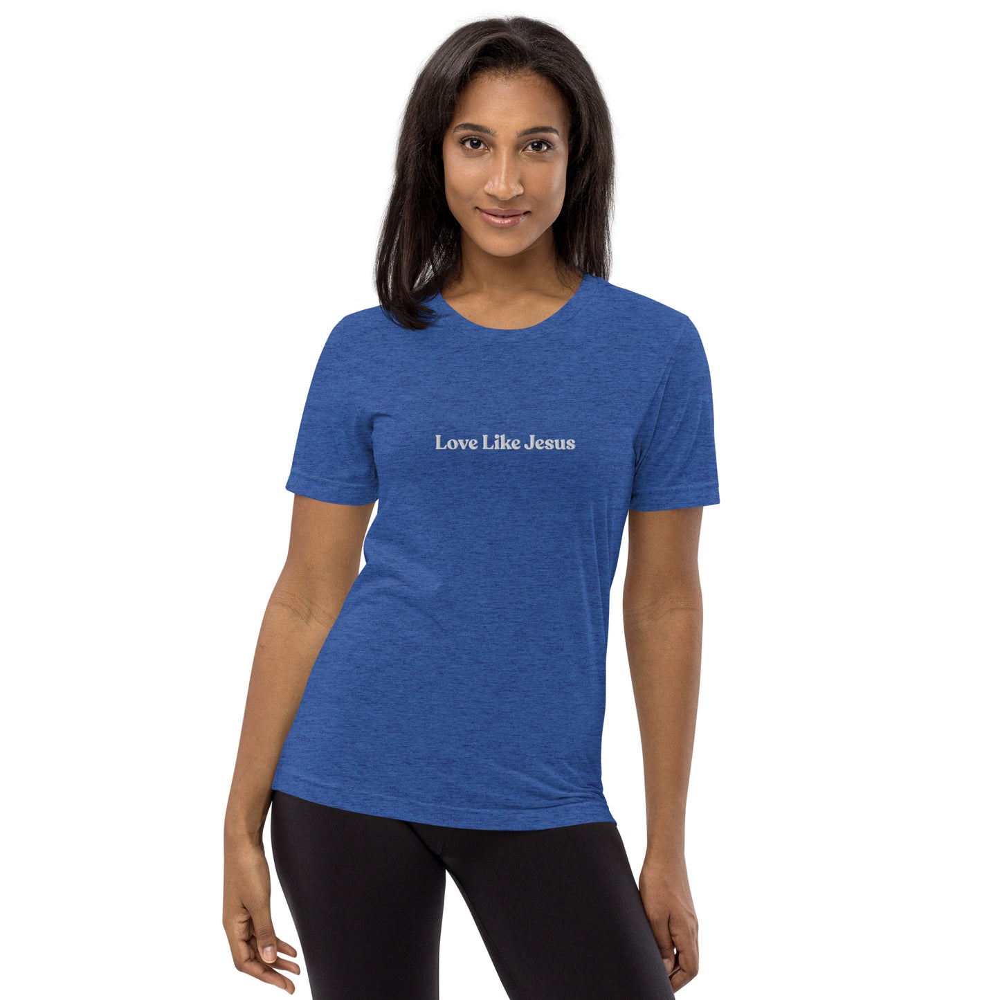 Love Like Jesus - Embroidered T-Shirt